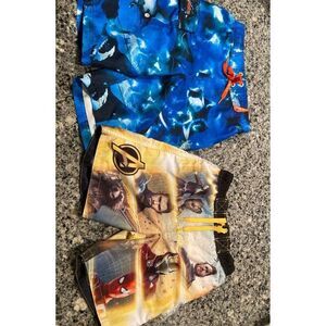 Boys Swim Trunks Bundle-Avengers/Sharks